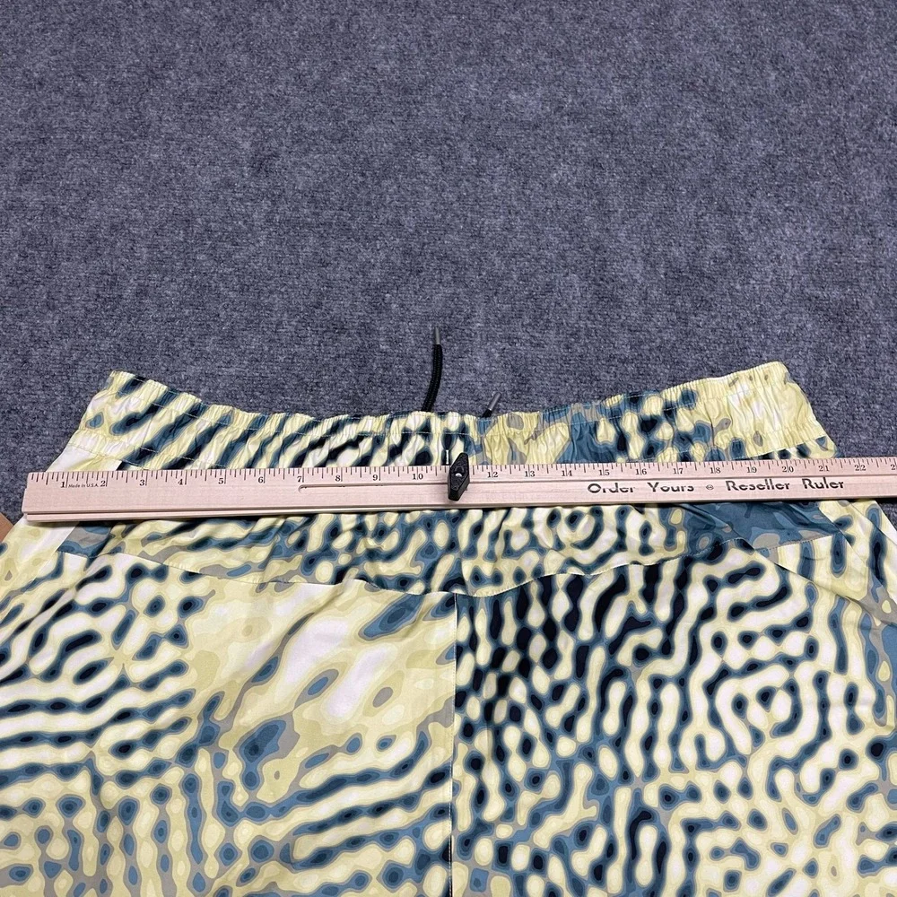 The North Face Build Up Pants Mens Yellow XXL Long Nettle The Lift Print DryVent